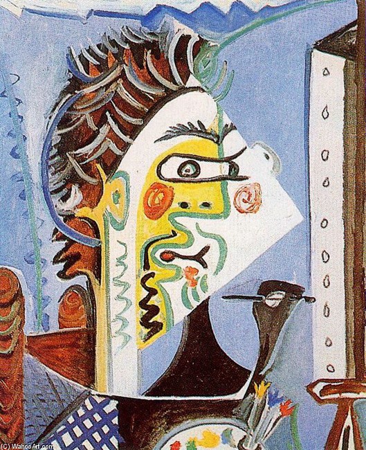 WikiOO.org - Енциклопедія образотворчого мистецтва - Живопис, Картини
 Pablo Picasso - The painter
