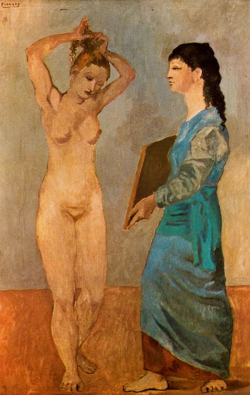 WikiOO.org - Encyclopedia of Fine Arts - Maľba, Artwork Pablo Picasso - The toilette 2