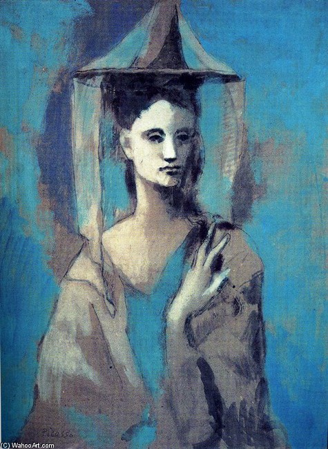 WikiOO.org - Enciklopedija likovnih umjetnosti - Slikarstvo, umjetnička djela Pablo Picasso - Woman from Mallorca