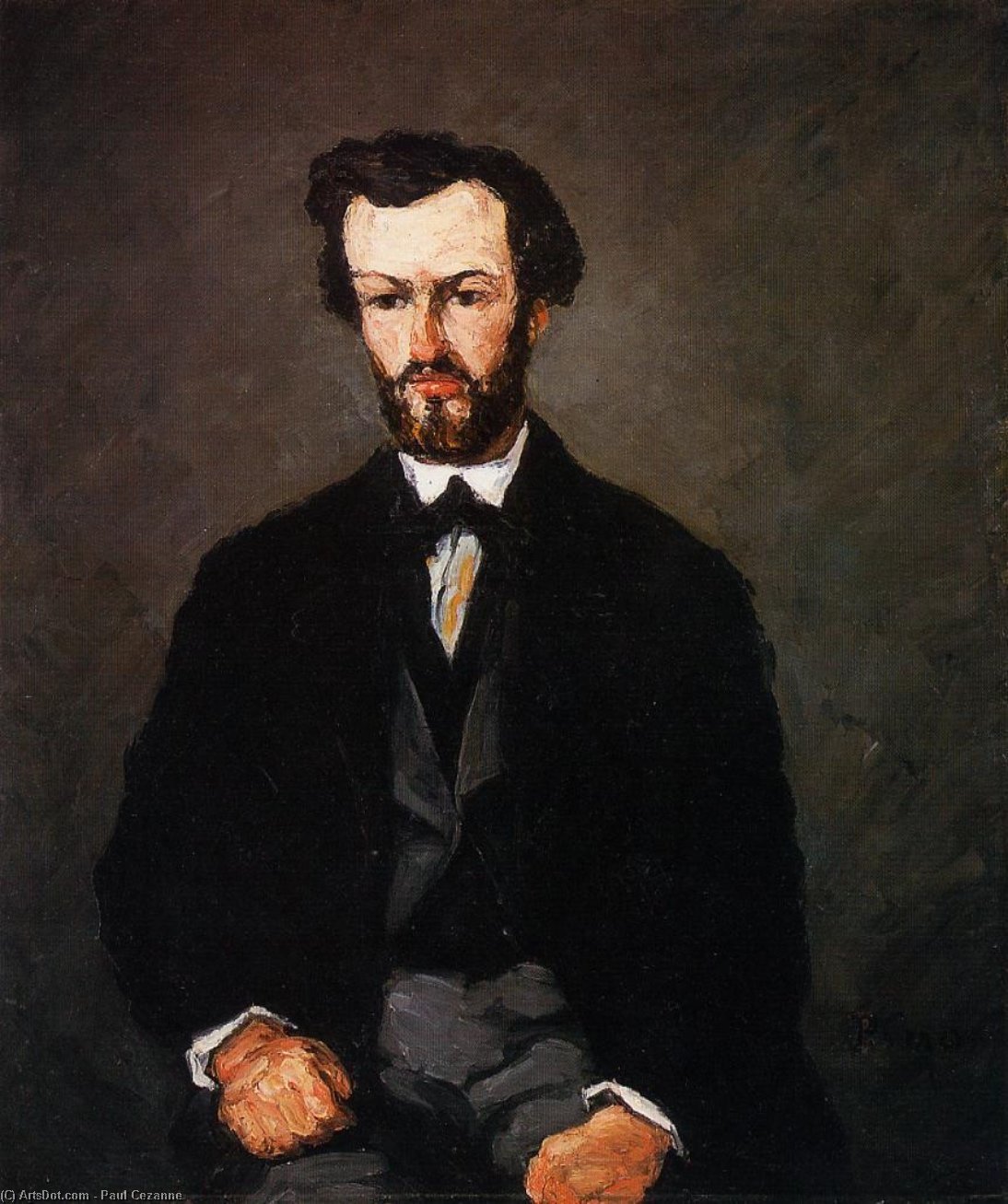 Wikioo.org - The Encyclopedia of Fine Arts - Painting, Artwork by Paul Cezanne - Anthony Valabregue 1