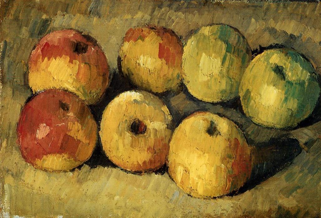WikiOO.org - Encyclopedia of Fine Arts - Maleri, Artwork Paul Cezanne - Apples