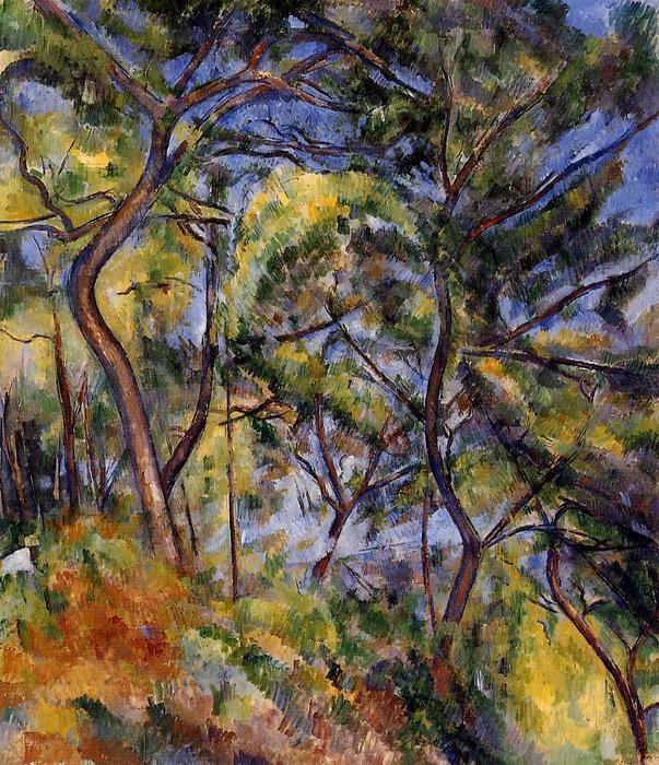 Wikioo.org - The Encyclopedia of Fine Arts - Painting, Artwork by Paul Cezanne - Forest