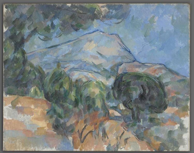 Wikioo.org - The Encyclopedia of Fine Arts - Painting, Artwork by Paul Cezanne - Mount Sainte-Victoire