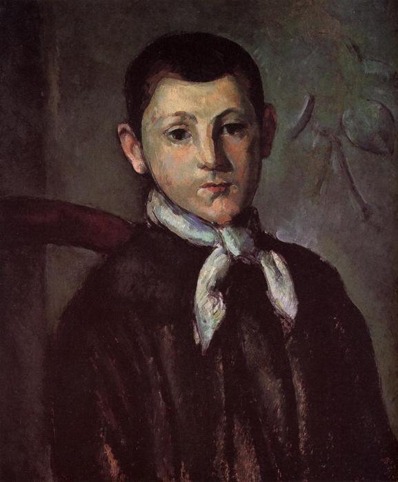WikiOO.org - Enciklopedija dailės - Tapyba, meno kuriniai Paul Cezanne - Portrait of Louis Guillaume