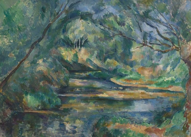 Wikioo.org - Encyklopedia Sztuk Pięknych - Malarstwo, Grafika Paul Cezanne - The Brook