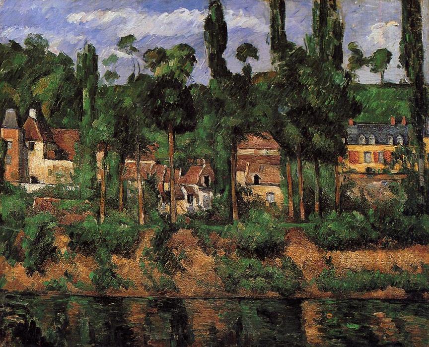 WikiOO.org - Enciclopédia das Belas Artes - Pintura, Arte por Paul Cezanne - The Chateau de Madan