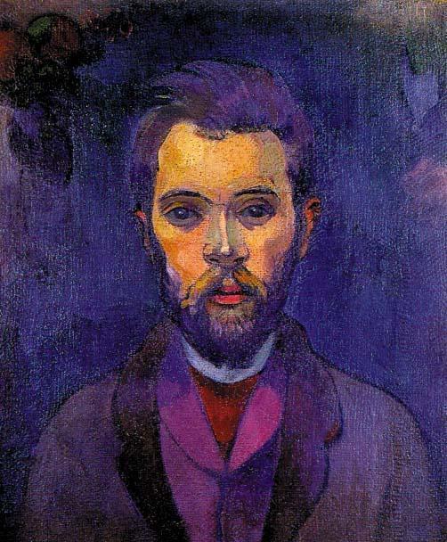 WikiOO.org - Енциклопедия за изящни изкуства - Живопис, Произведения на изкуството Paul Gauguin - Portrait of William Molard