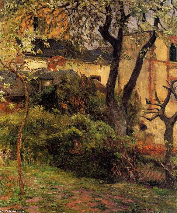 WikiOO.org - Enciclopédia das Belas Artes - Pintura, Arte por Paul Gauguin - Rouen, Spring