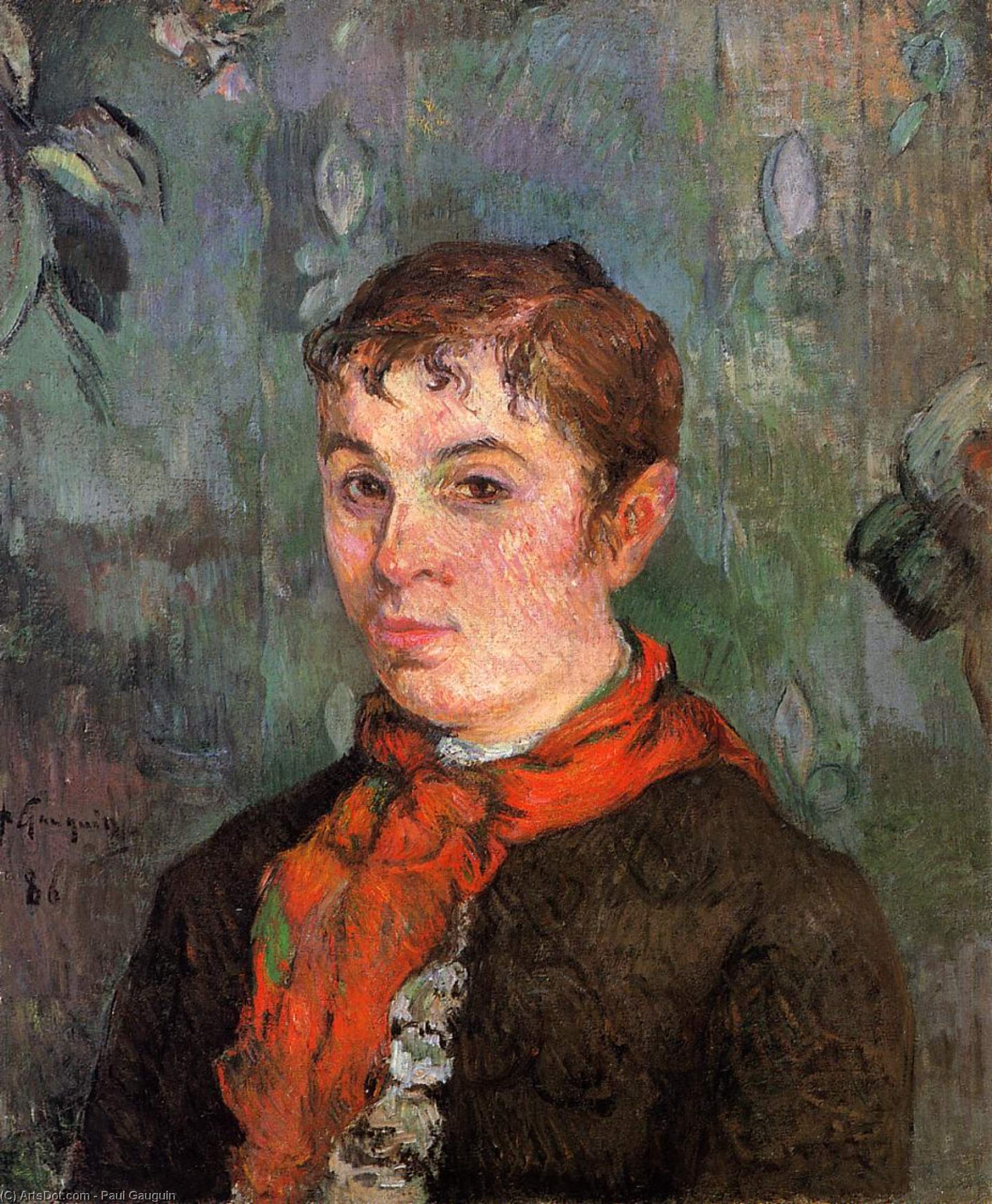 WikiOO.org - Енциклопедия за изящни изкуства - Живопис, Произведения на изкуството Paul Gauguin - The boss's daughter