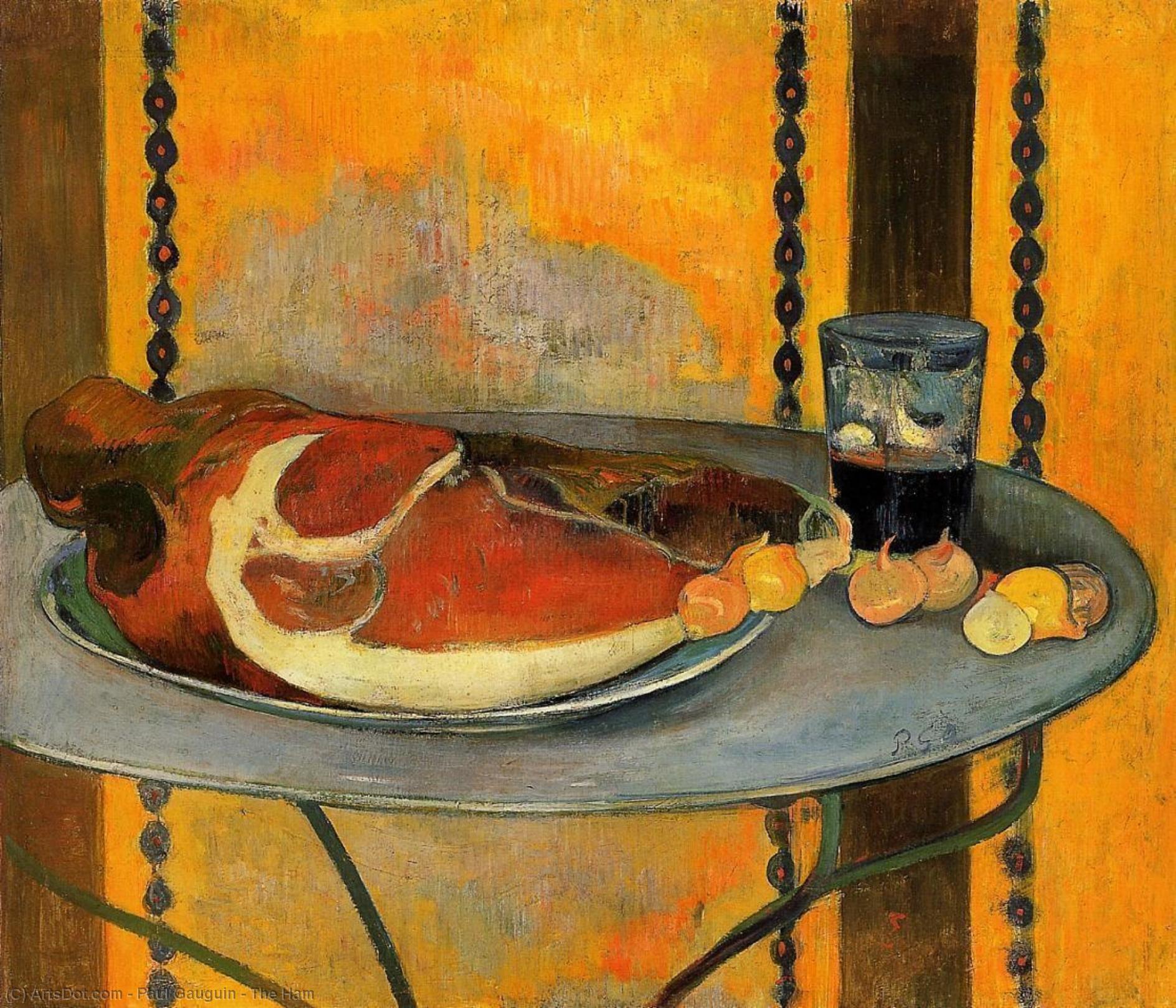 WikiOO.org - Encyclopedia of Fine Arts - Lukisan, Artwork Paul Gauguin - The Ham