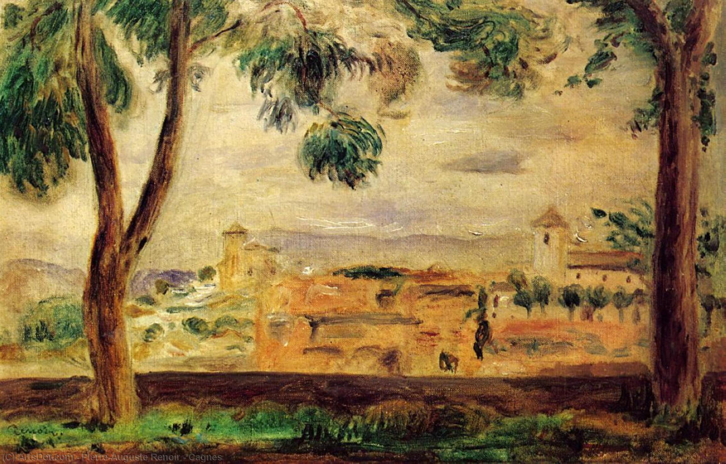 Wikioo.org - The Encyclopedia of Fine Arts - Painting, Artwork by Pierre-Auguste Renoir - Cagnes
