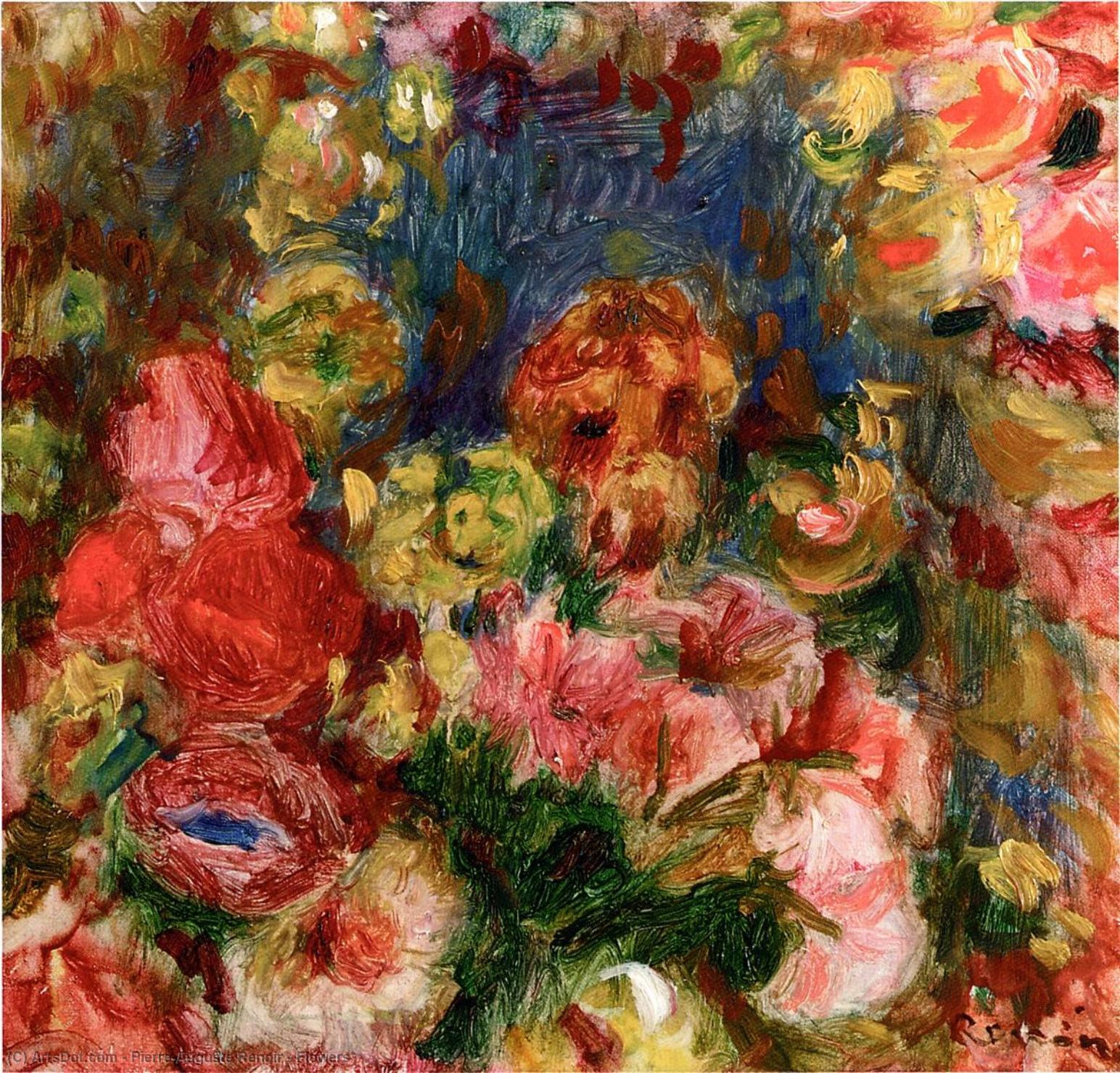 Wikioo.org - The Encyclopedia of Fine Arts - Painting, Artwork by Pierre-Auguste Renoir - Flowers