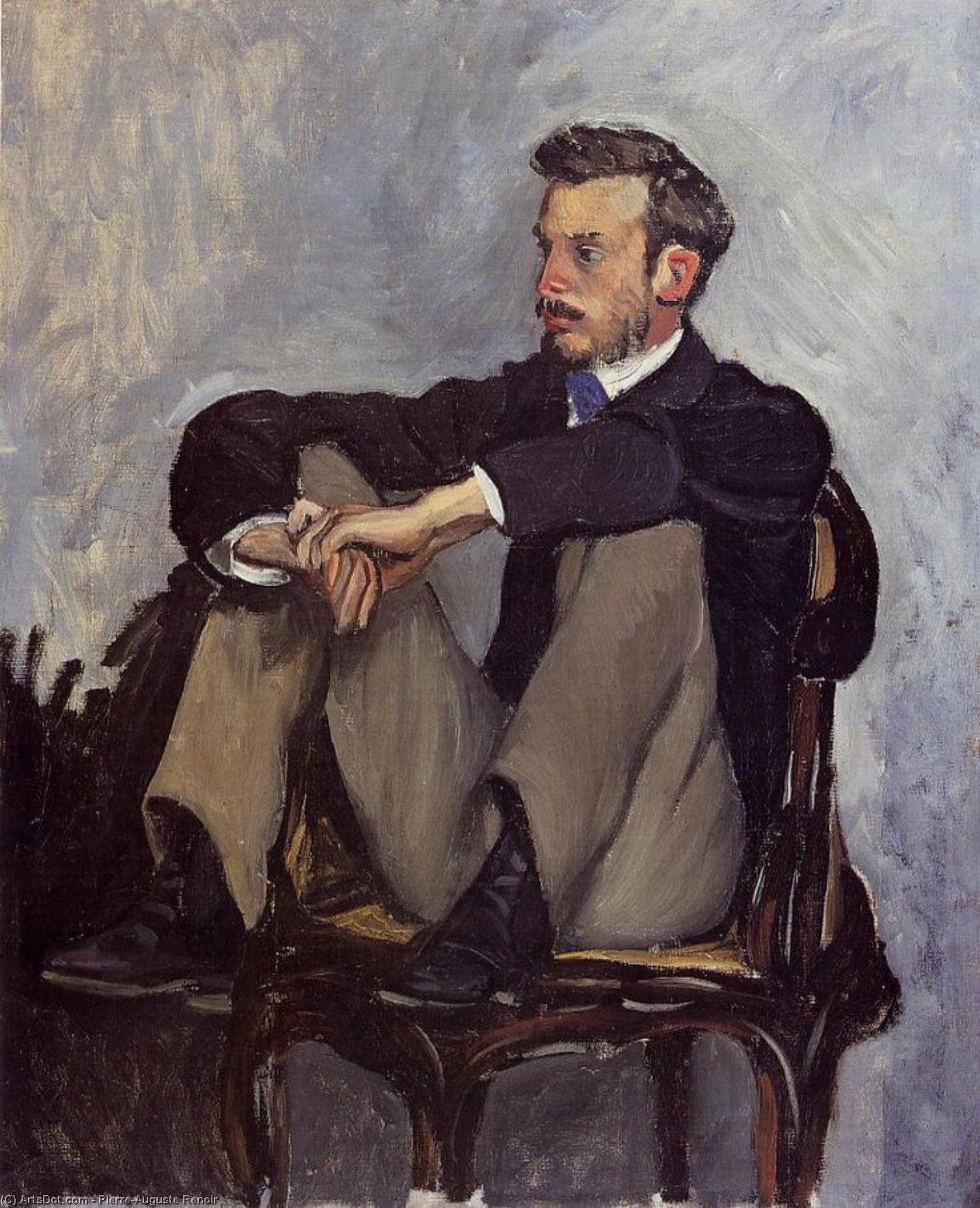 WikiOO.org - Encyclopedia of Fine Arts - Maľba, Artwork Pierre-Auguste Renoir - Frederic Bazille