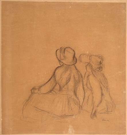 WikiOO.org - אנציקלופדיה לאמנויות יפות - ציור, יצירות אמנות Pierre-Auguste Renoir - Girlhood