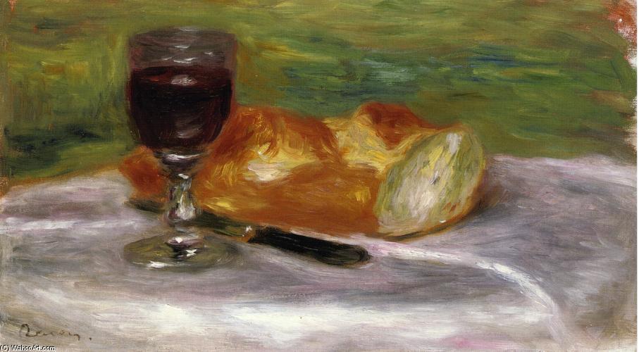 WikiOO.org - 百科事典 - 絵画、アートワーク Pierre-Auguste Renoir - 一杯のワイン