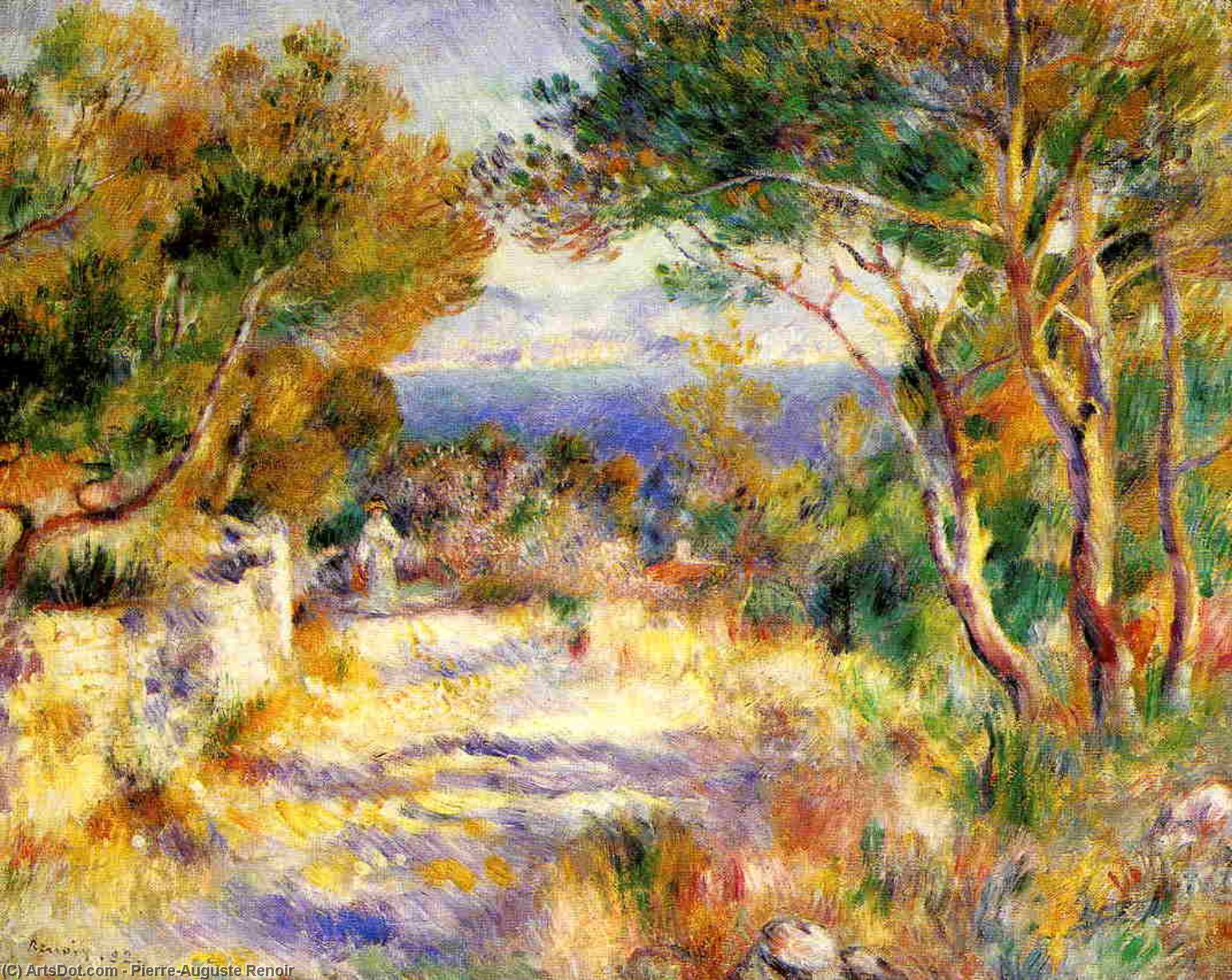 Wikioo.org - The Encyclopedia of Fine Arts - Painting, Artwork by Pierre-Auguste Renoir - L'Estaque