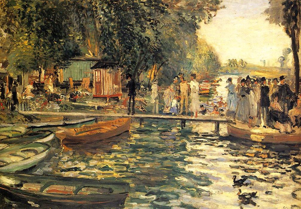 WikiOO.org - Εγκυκλοπαίδεια Καλών Τεχνών - Ζωγραφική, έργα τέχνης Pierre-Auguste Renoir - La Grenouillere 1