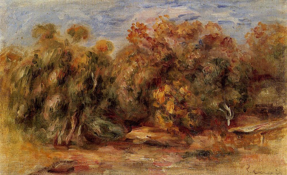 Wikioo.org - สารานุกรมวิจิตรศิลป์ - จิตรกรรม Pierre-Auguste Renoir - Landscape (12)