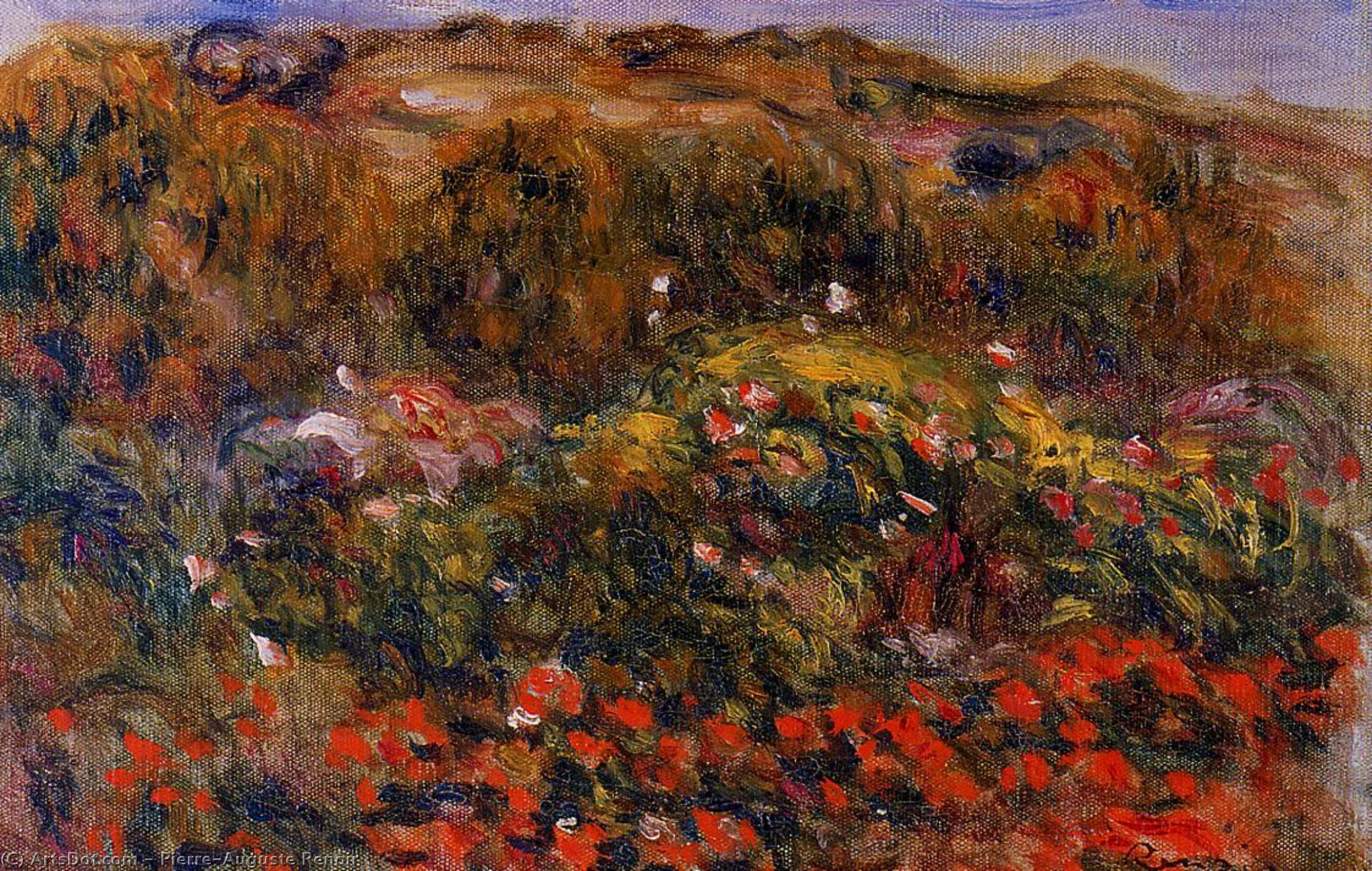 Wikioo.org - The Encyclopedia of Fine Arts - Painting, Artwork by Pierre-Auguste Renoir - Landscape 13