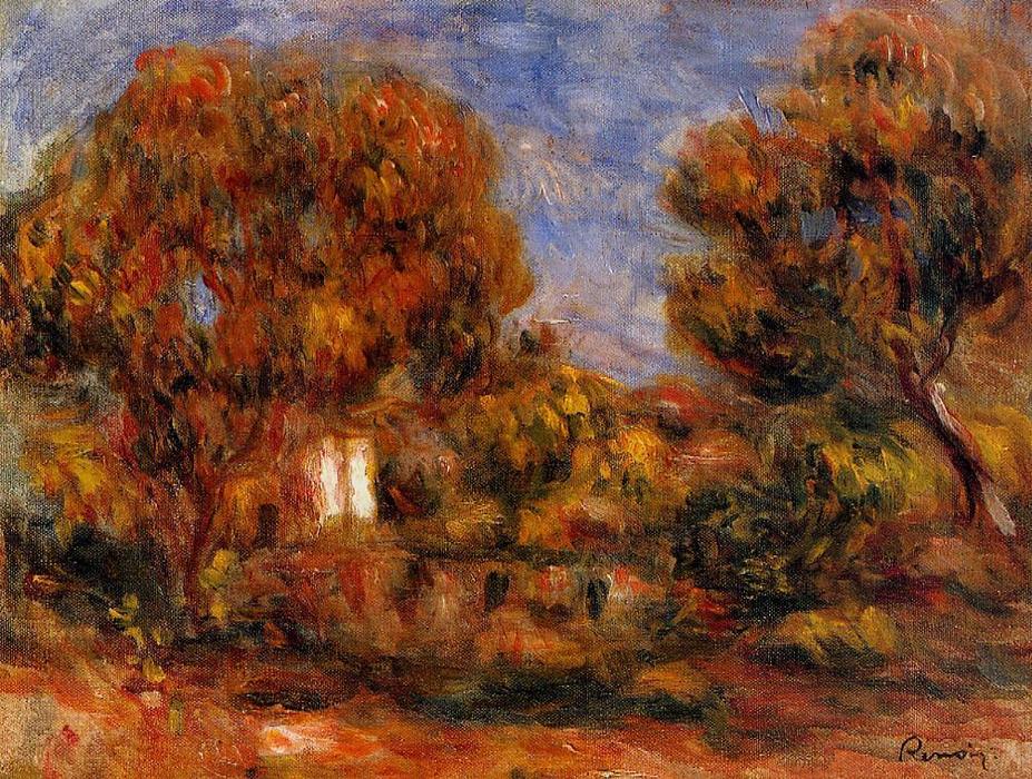 Wikioo.org – La Enciclopedia de las Bellas Artes - Pintura, Obras de arte de Pierre-Auguste Renoir - paisaje del 14