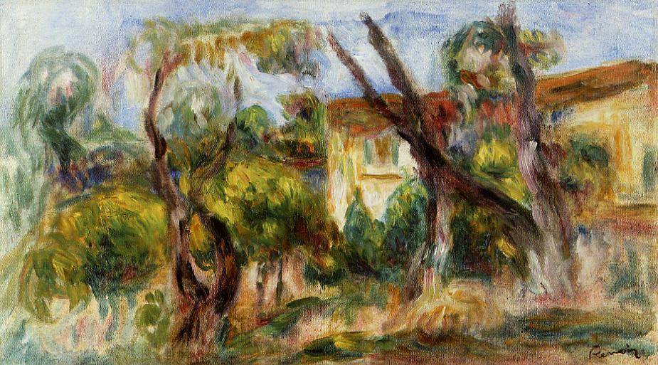 WikiOO.org - Енциклопедия за изящни изкуства - Живопис, Произведения на изкуството Pierre-Auguste Renoir - Landscape 16