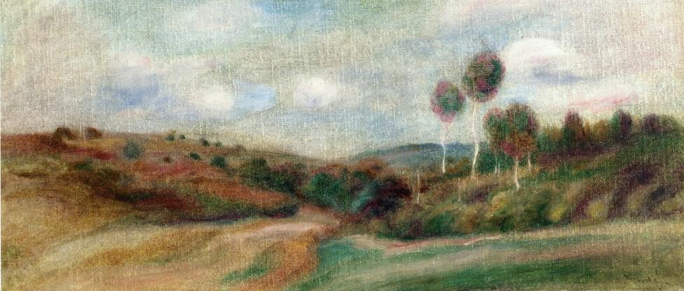Wikioo.org - The Encyclopedia of Fine Arts - Painting, Artwork by Pierre-Auguste Renoir - Landscape 2