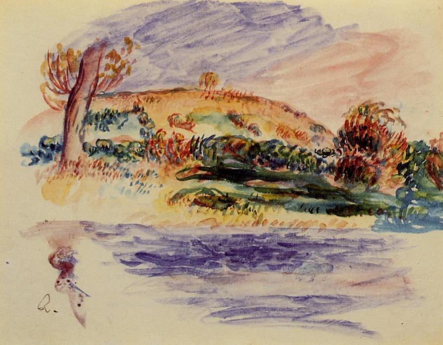 WikiOO.org - Енциклопедия за изящни изкуства - Живопис, Произведения на изкуството Pierre-Auguste Renoir - Landscape 21