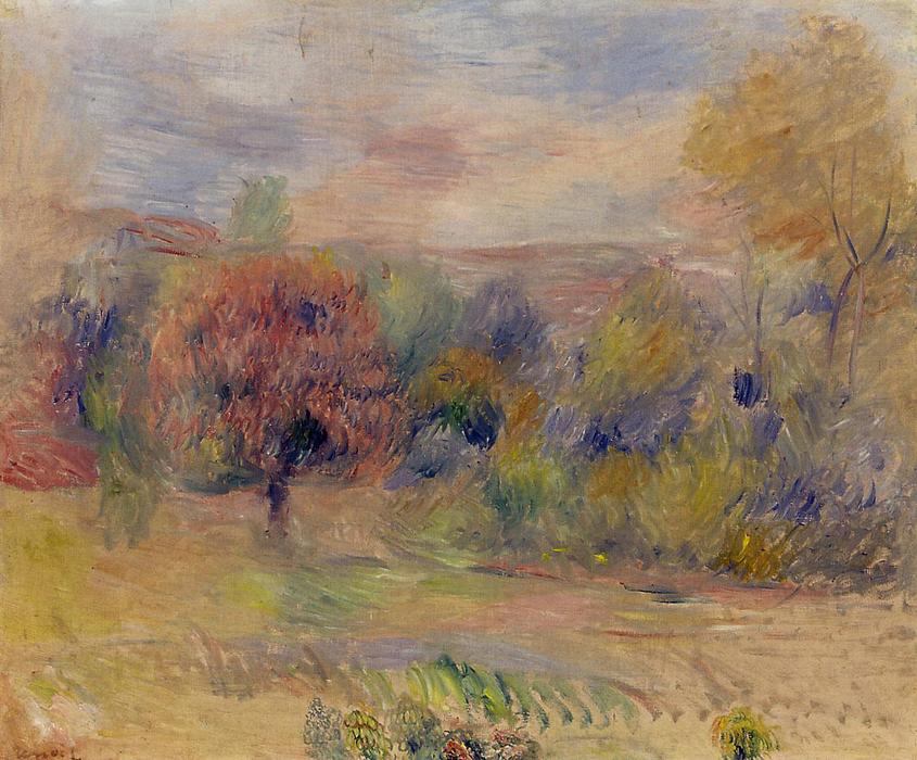 Wikioo.org - The Encyclopedia of Fine Arts - Painting, Artwork by Pierre-Auguste Renoir - Landscape 23