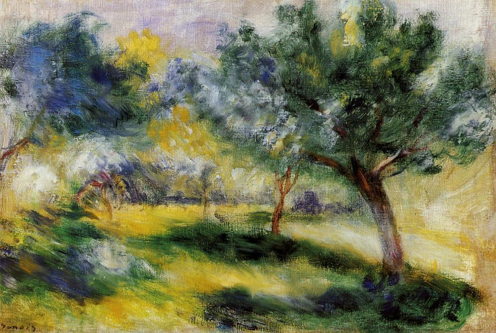 Wikioo.org - The Encyclopedia of Fine Arts - Painting, Artwork by Pierre-Auguste Renoir - Landscape (27)