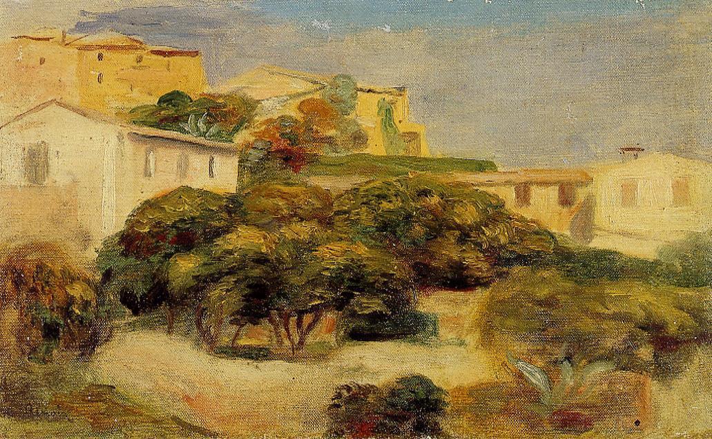 Wikioo.org - The Encyclopedia of Fine Arts - Painting, Artwork by Pierre-Auguste Renoir - Landscape 5