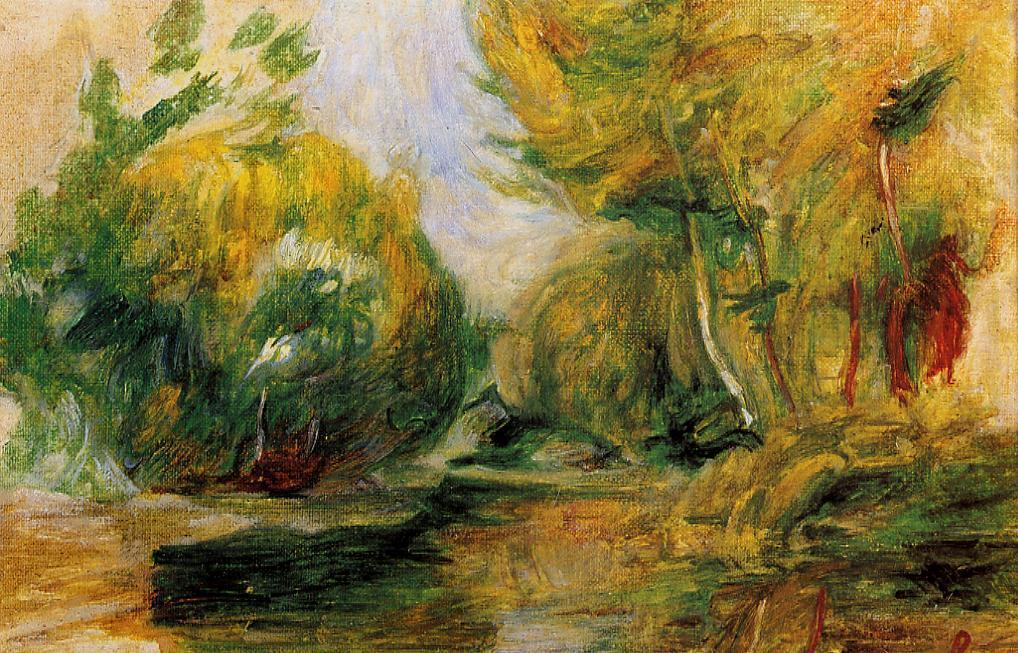WikiOO.org - Енциклопедия за изящни изкуства - Живопис, Произведения на изкуството Pierre-Auguste Renoir - Landscape 6