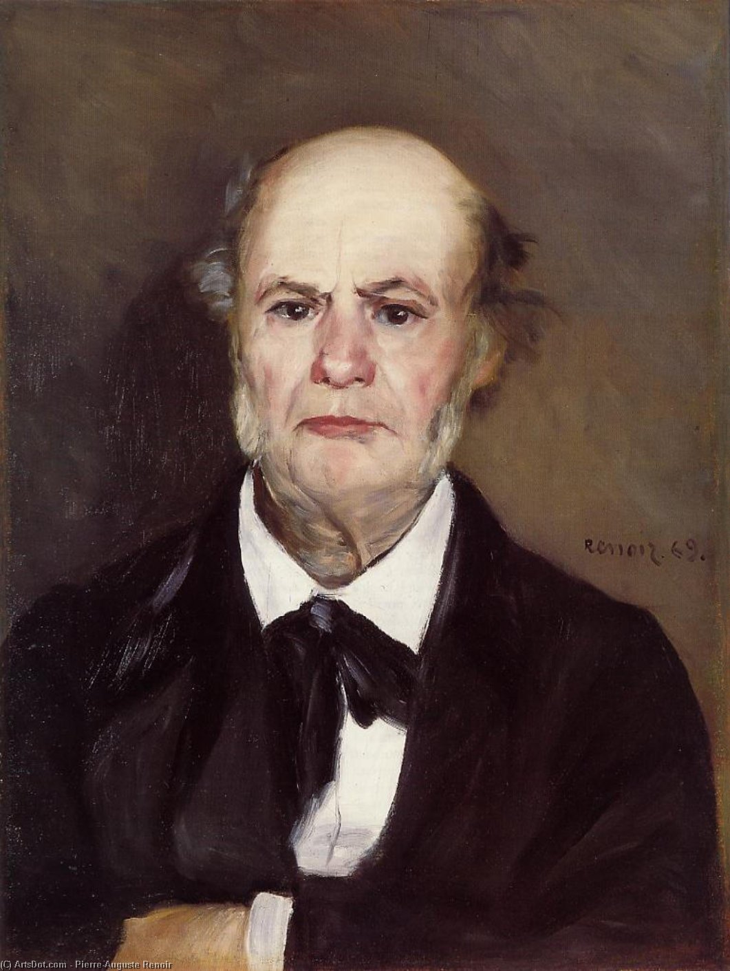 Wikioo.org - The Encyclopedia of Fine Arts - Painting, Artwork by Pierre-Auguste Renoir - Leonard Renoir, the Artist's Father