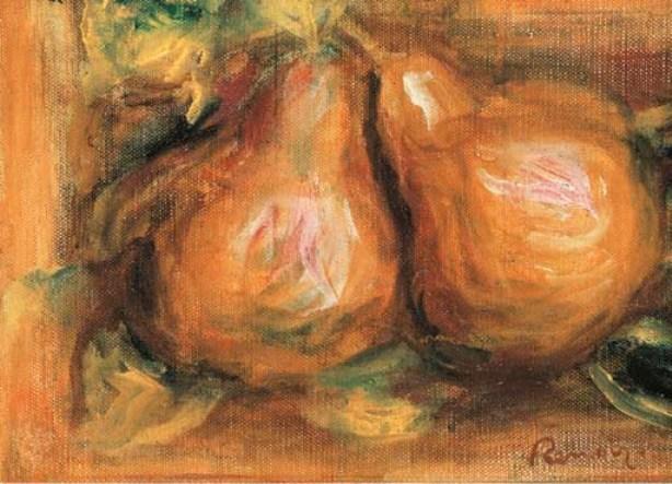 Wikioo.org - The Encyclopedia of Fine Arts - Painting, Artwork by Pierre-Auguste Renoir - Les poires