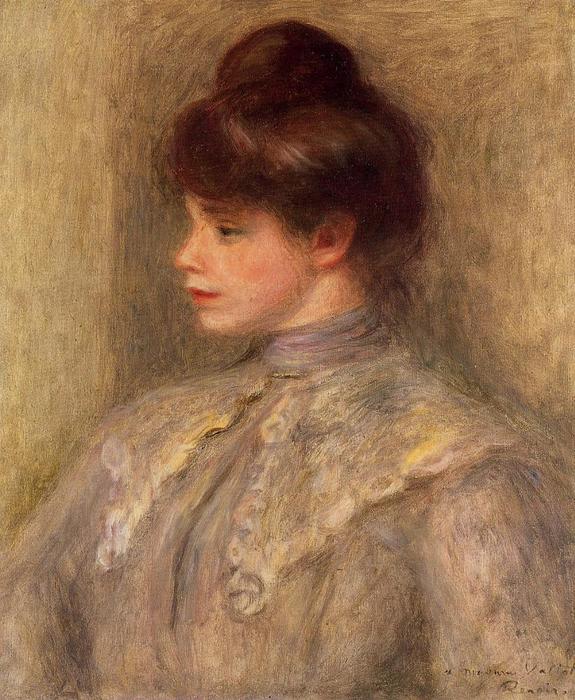 WikiOO.org - 백과 사전 - 회화, 삽화 Pierre-Auguste Renoir - Madame Louis Valtat nee Suzanne Noel
