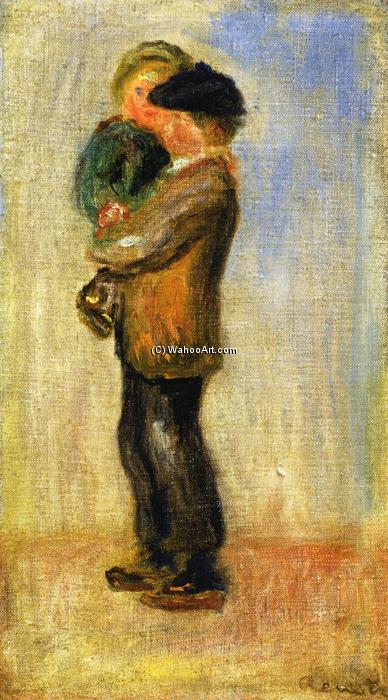 Wikioo.org - The Encyclopedia of Fine Arts - Painting, Artwork by Pierre-Auguste Renoir - Man Carrying a Boy