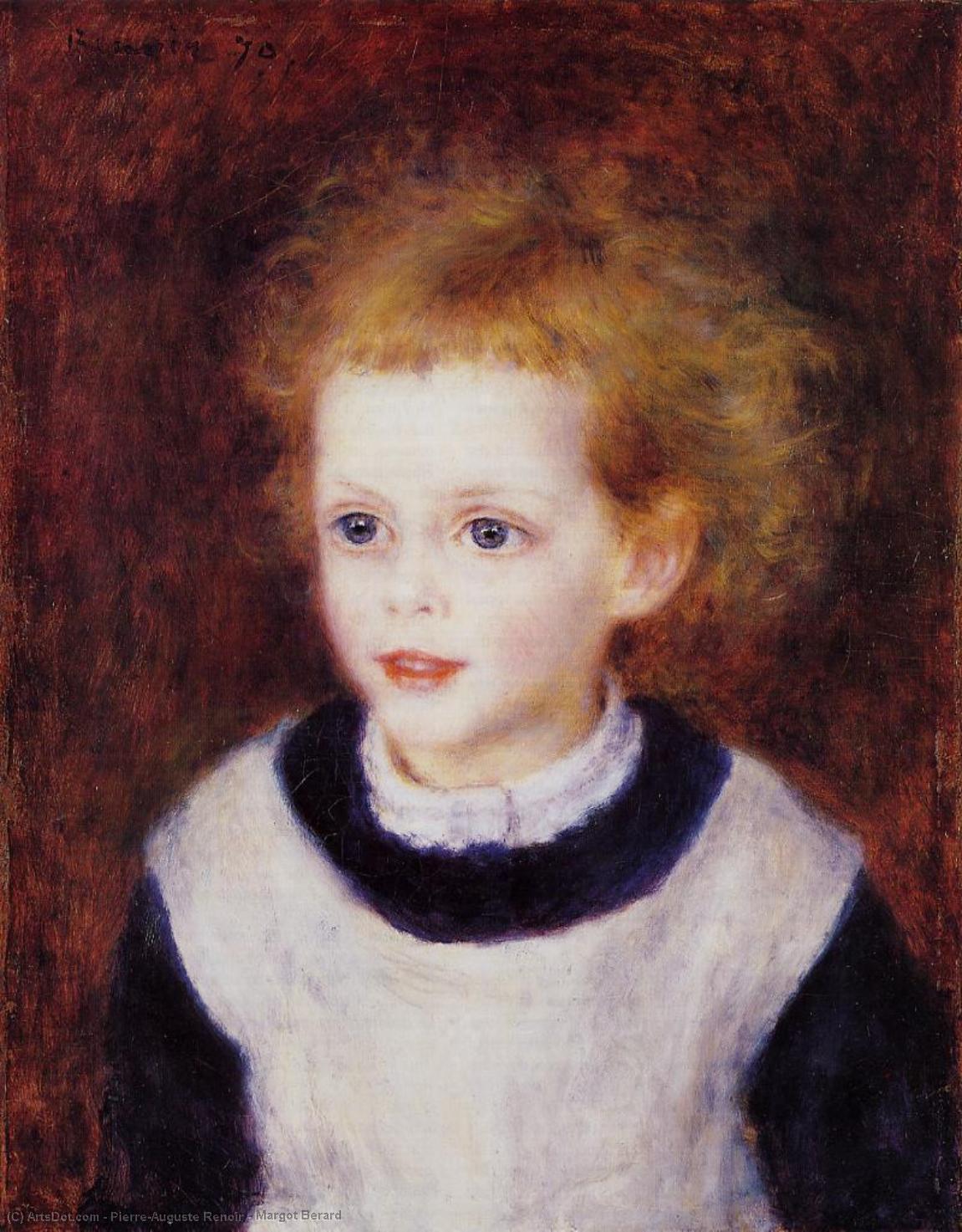 Wikioo.org – L'Enciclopedia delle Belle Arti - Pittura, Opere di Pierre-Auguste Renoir - margot berard