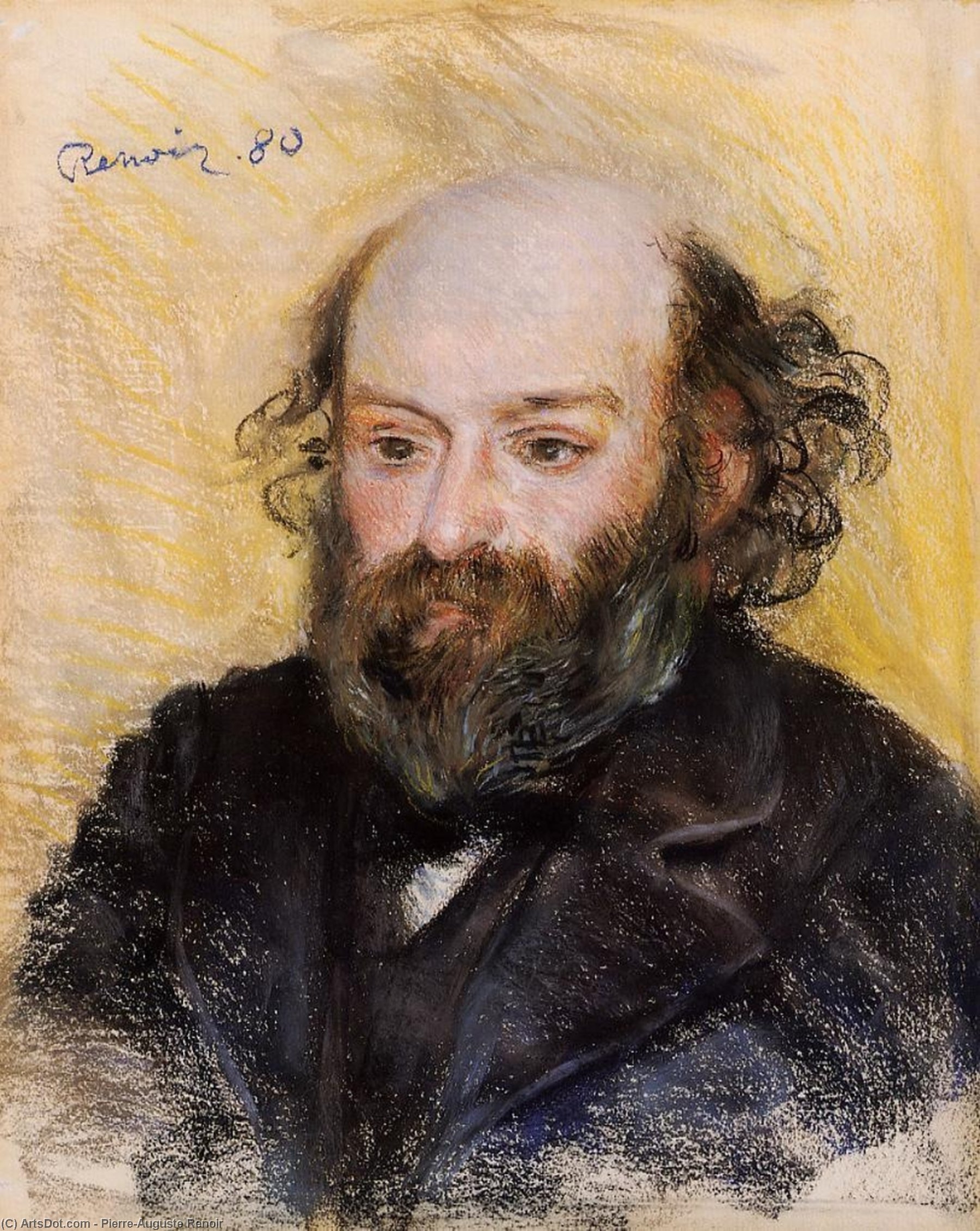 WikiOO.org - Encyclopedia of Fine Arts - Lukisan, Artwork Pierre-Auguste Renoir - Paul Cezanne