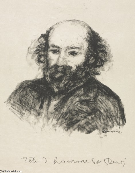Wikioo.org - The Encyclopedia of Fine Arts - Painting, Artwork by Pierre-Auguste Renoir - Paul Cézanne