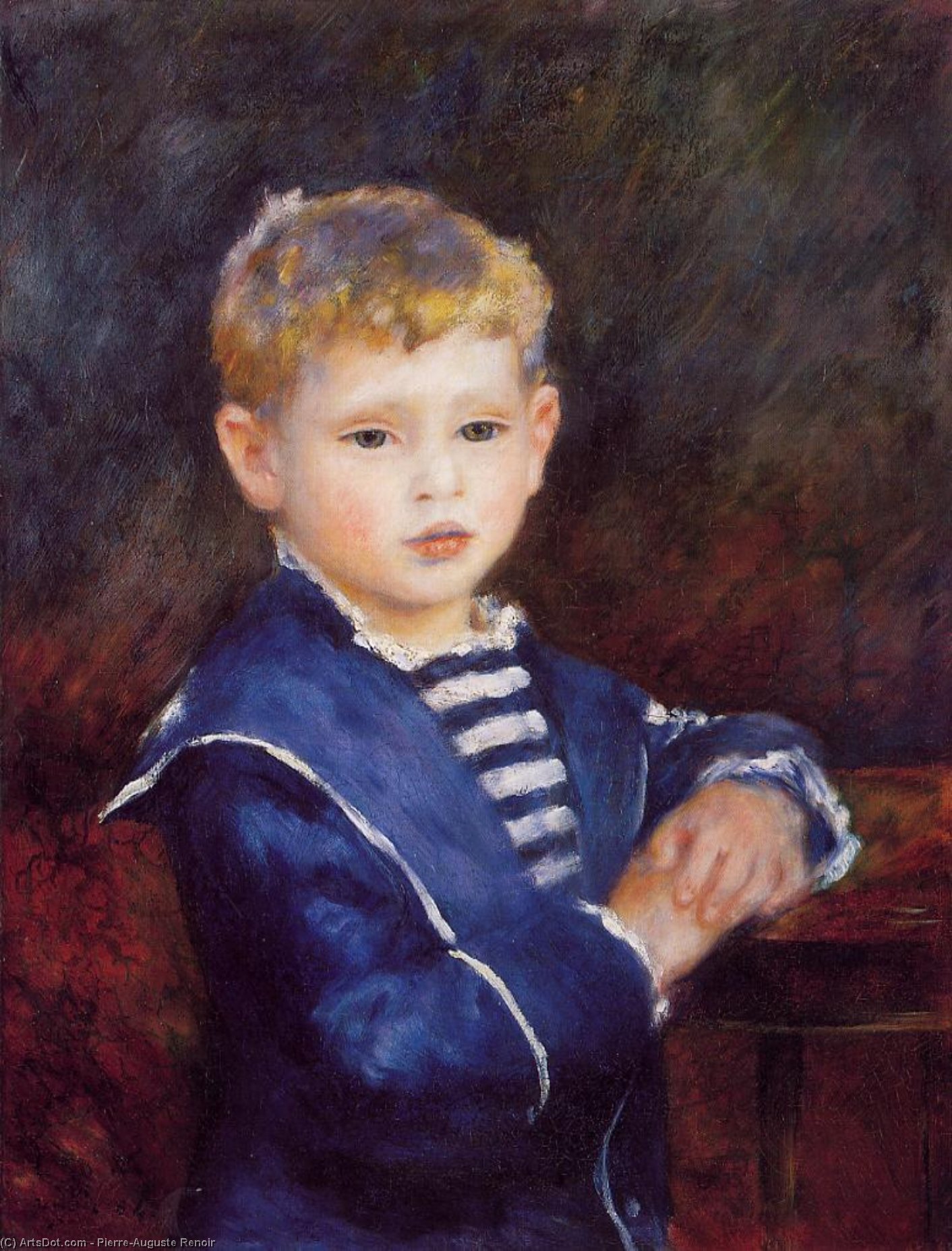 Wikioo.org - The Encyclopedia of Fine Arts - Painting, Artwork by Pierre-Auguste Renoir - Paul Haviland