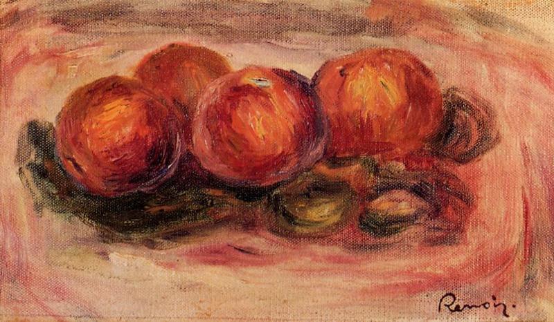 Wikioo.org - The Encyclopedia of Fine Arts - Painting, Artwork by Pierre-Auguste Renoir - Peaches and Almonds
