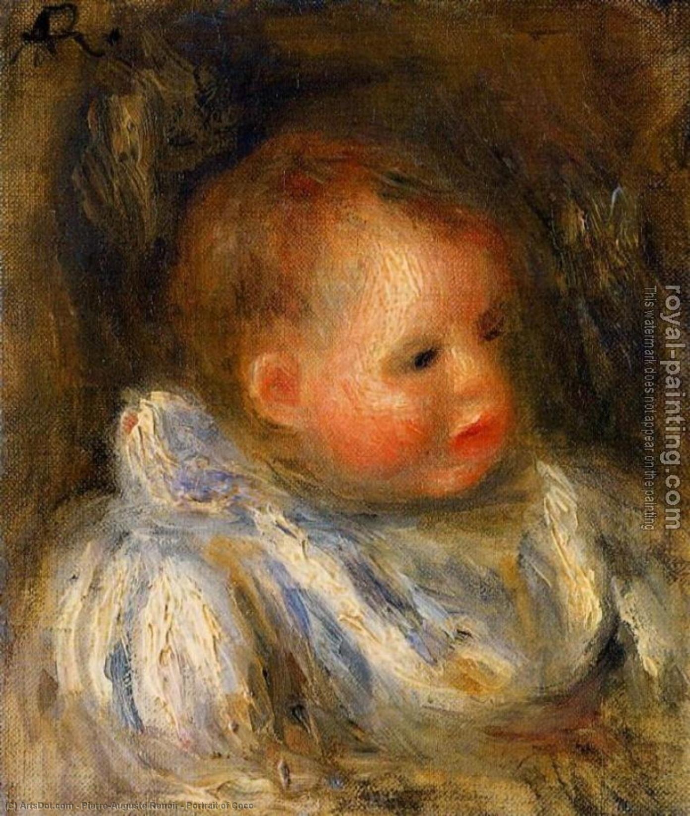 Wikioo.org - The Encyclopedia of Fine Arts - Painting, Artwork by Pierre-Auguste Renoir - Portrait of Coco