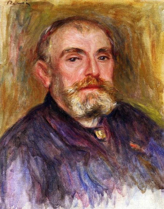 Wikioo.org - Bách khoa toàn thư về mỹ thuật - Vẽ tranh, Tác phẩm nghệ thuật Pierre-Auguste Renoir - Portrait of Henri Lerolle