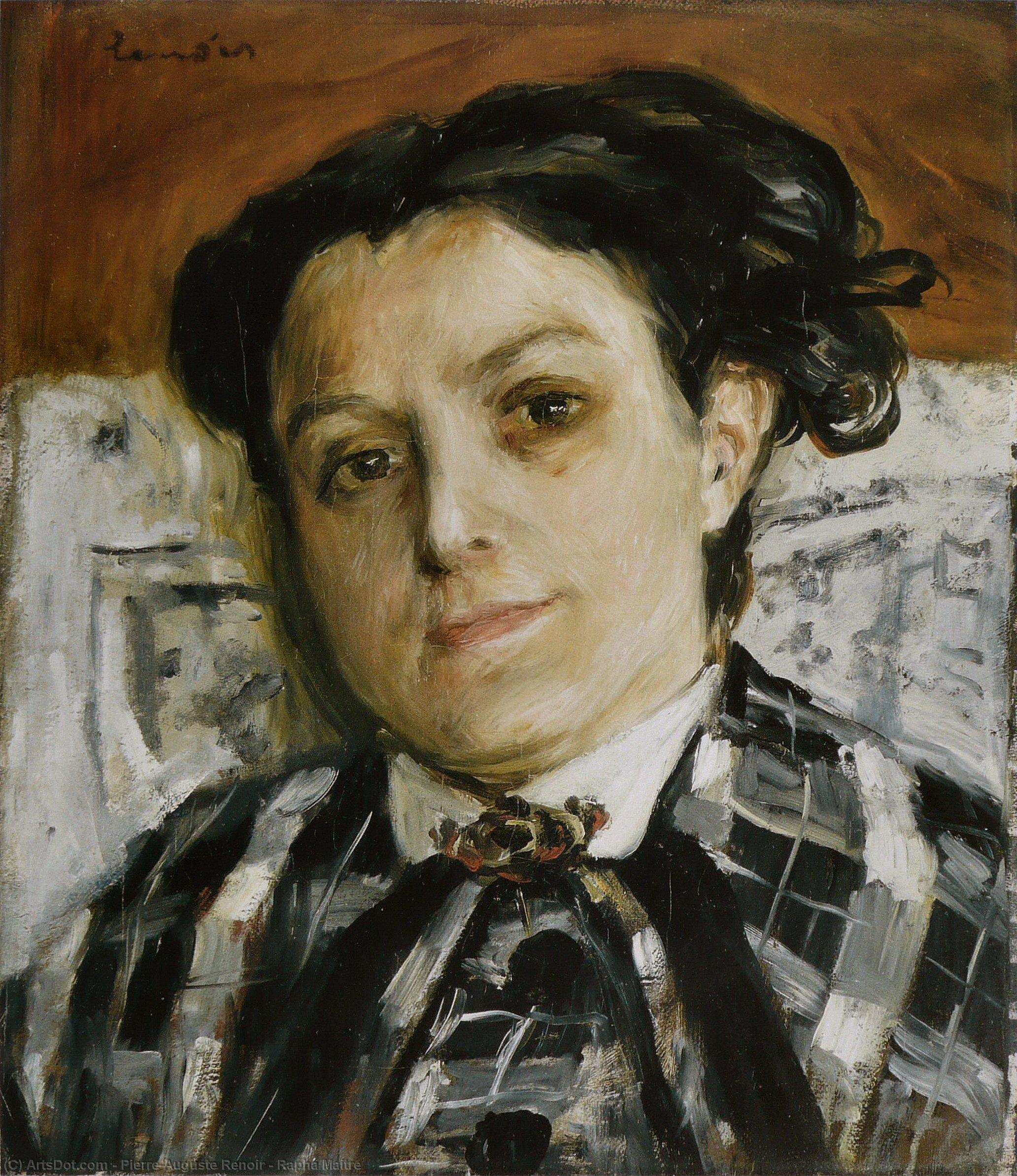 WikiOO.org - Енциклопедія образотворчого мистецтва - Живопис, Картини
 Pierre-Auguste Renoir - Rapha Maitre
