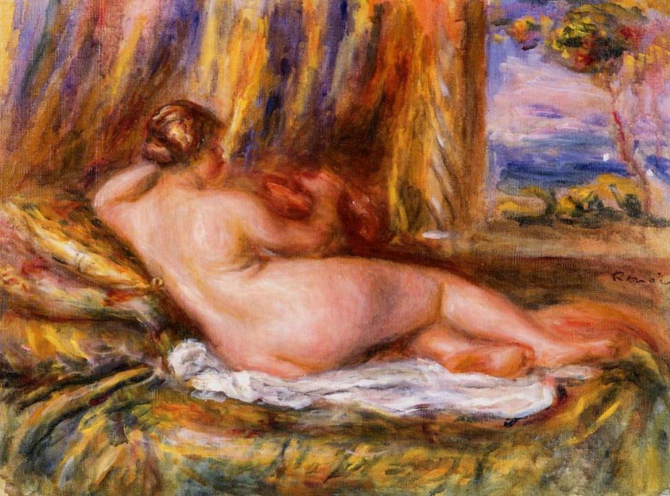 Wikioo.org - The Encyclopedia of Fine Arts - Painting, Artwork by Pierre-Auguste Renoir - Reclining Nude