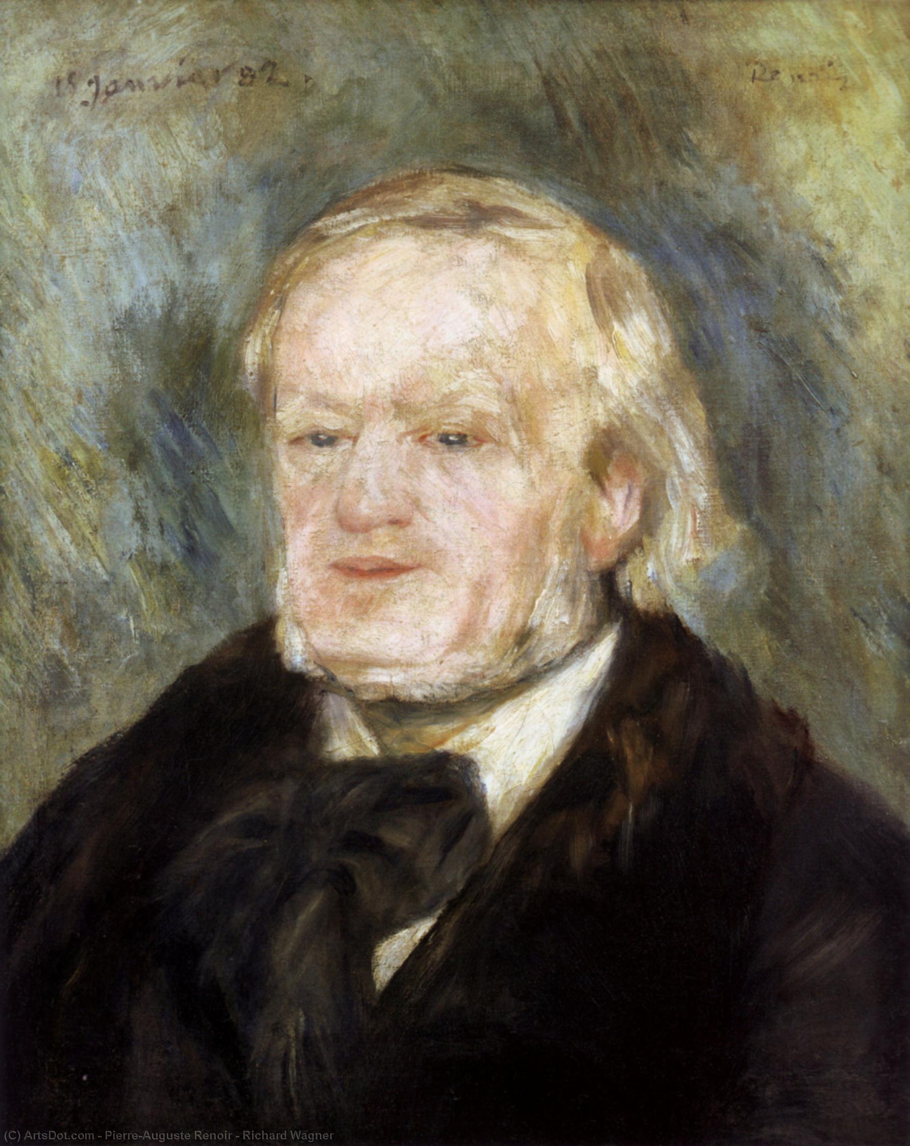 Wikioo.org - The Encyclopedia of Fine Arts - Painting, Artwork by Pierre-Auguste Renoir - Richard Wagner