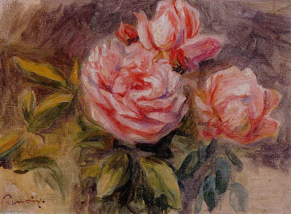 Wikioo.org - Bách khoa toàn thư về mỹ thuật - Vẽ tranh, Tác phẩm nghệ thuật Pierre-Auguste Renoir - Roses