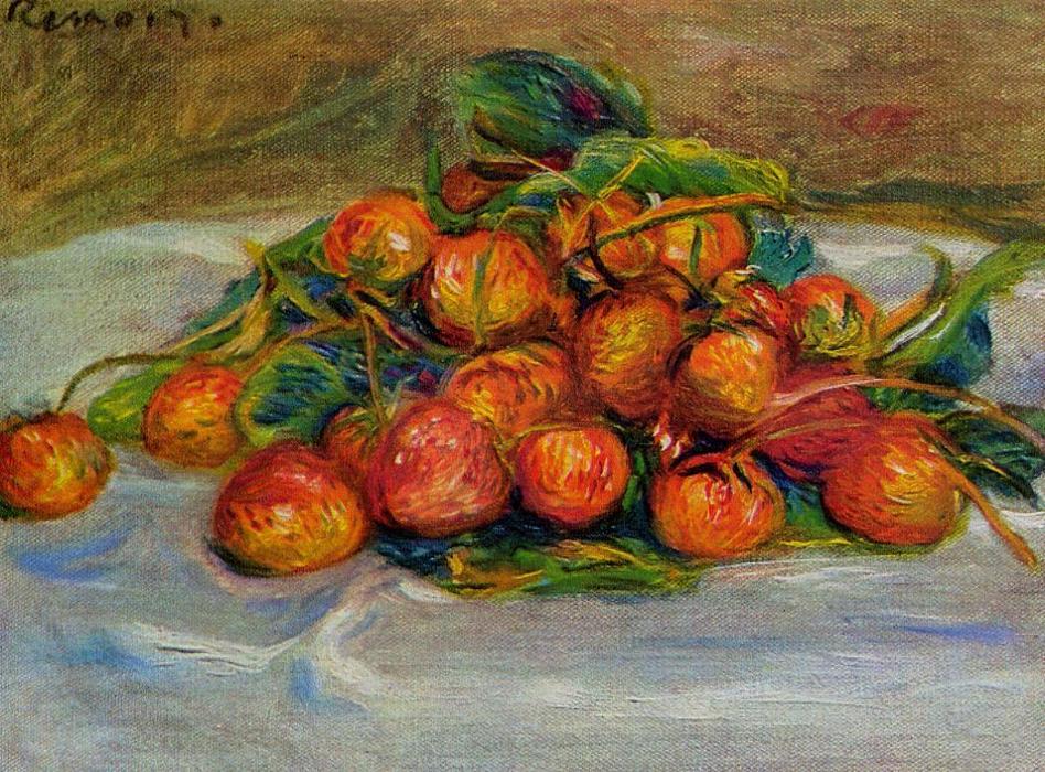 Wikioo.org - The Encyclopedia of Fine Arts - Painting, Artwork by Pierre-Auguste Renoir - Strawberries