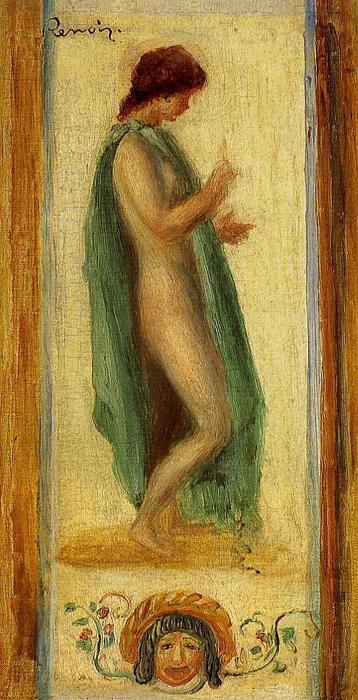 Wikioo.org - The Encyclopedia of Fine Arts - Painting, Artwork by Pierre-Auguste Renoir - Study of a Woman, for Oedipus