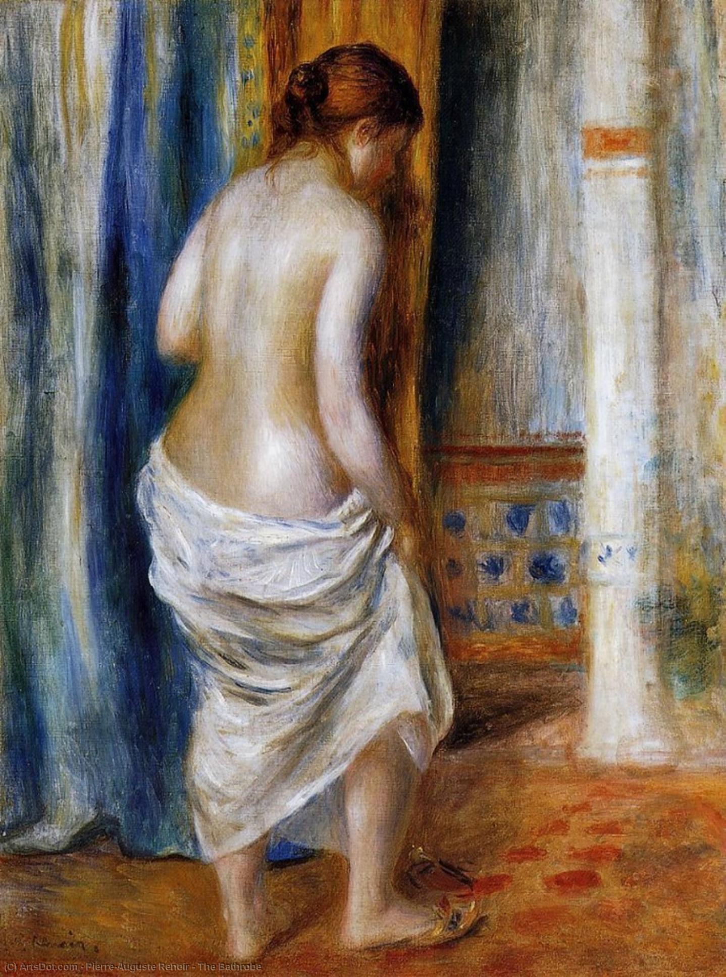WikiOO.org - Енциклопедия за изящни изкуства - Живопис, Произведения на изкуството Pierre-Auguste Renoir - The Bathrobe