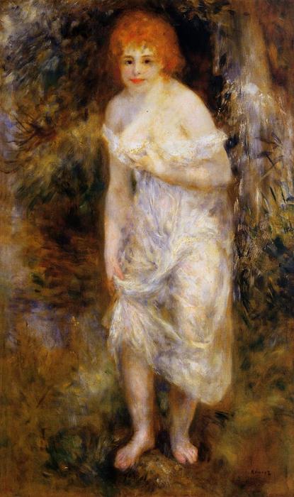 Wikoo.org - موسوعة الفنون الجميلة - اللوحة، العمل الفني Pierre-Auguste Renoir - The Spring 1